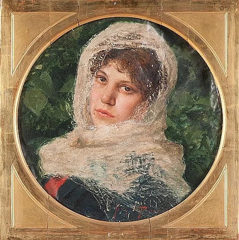 Angiolo - Ritratto di donna con velo